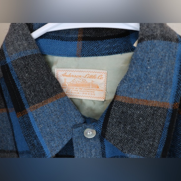 Vintage wool flannel - Picture 4 of 7